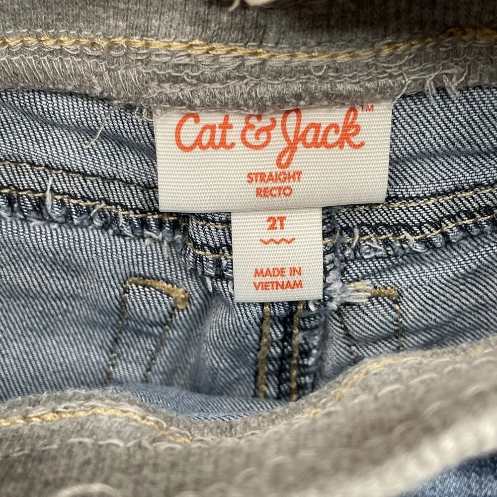 Cat & Jack Old‎ Navy Mix Brand Lot of 6 Girls 2T Toddler Jacket Coat Jeans Top